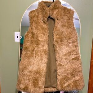 ZARA Faux Fur Vest